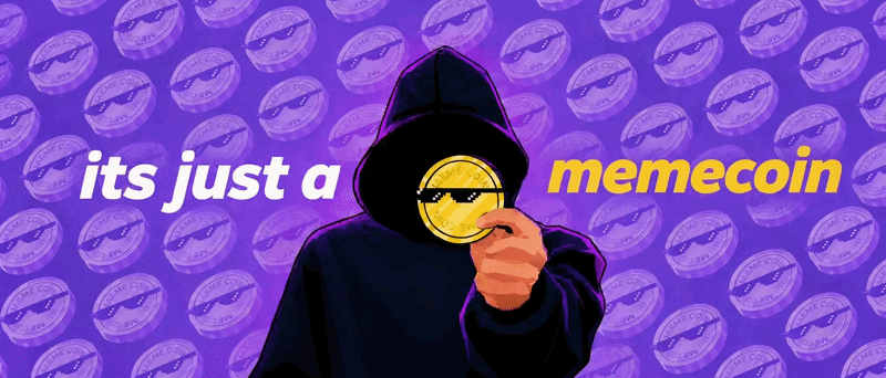 MEMECOIN hooded character